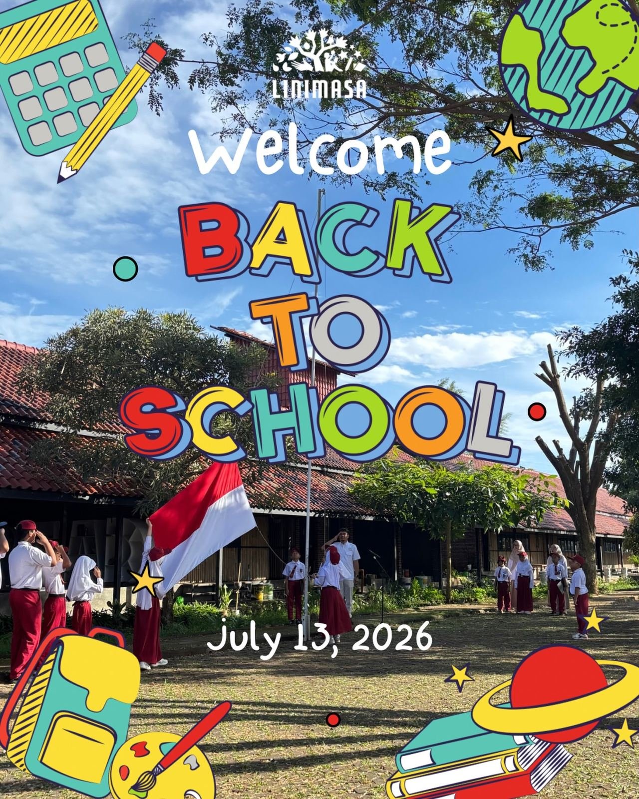 Kegiatan murid Sekolah Linimasa
