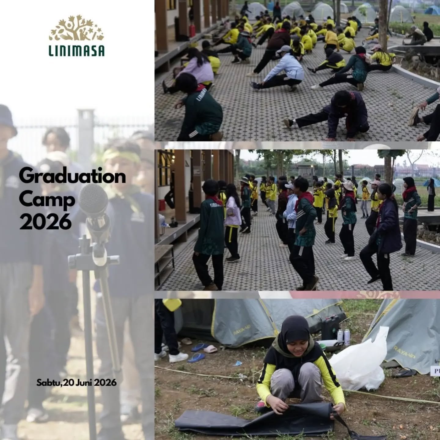 Kegiatan murid Sekolah Linimasa